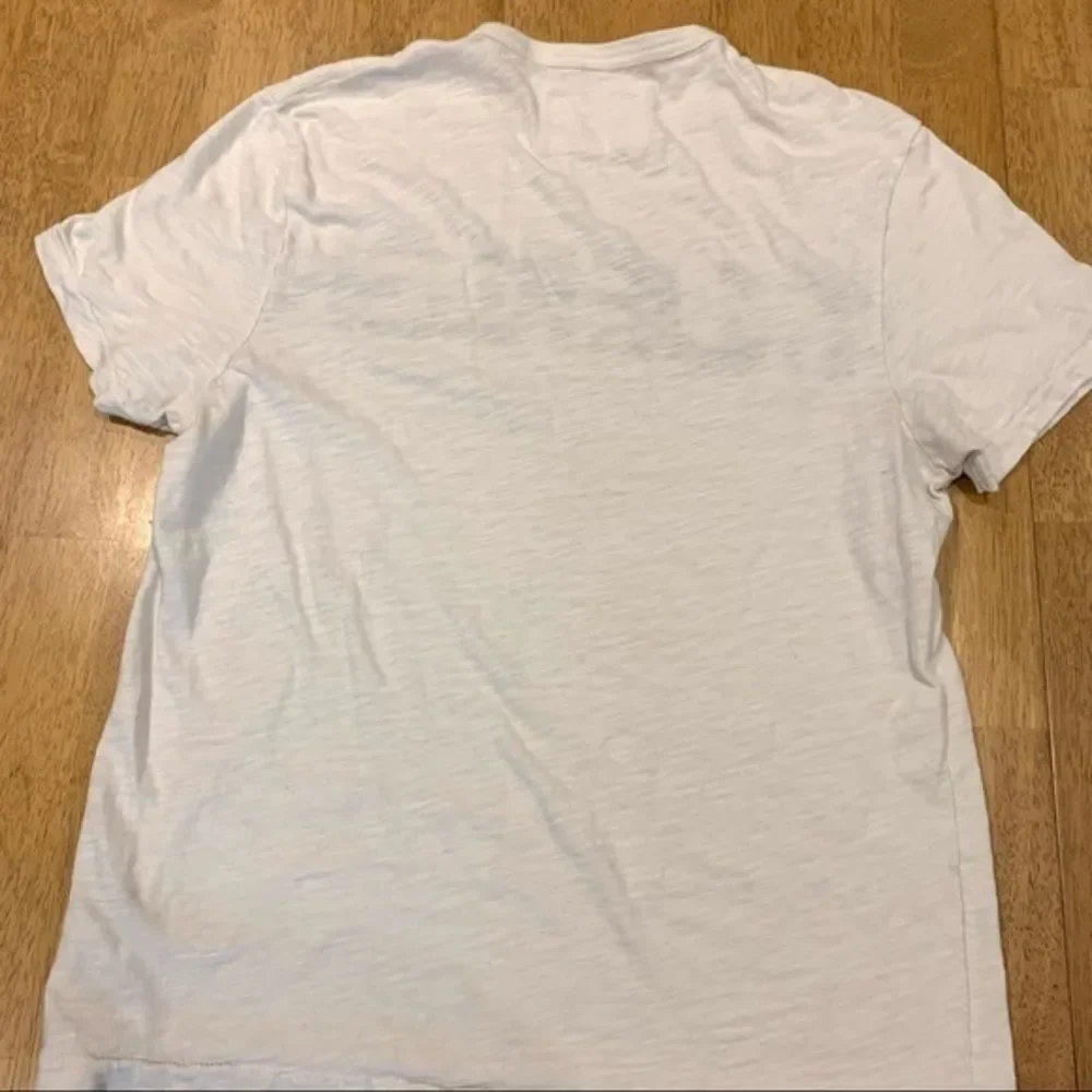 True Religion White Retro‎ Logo Tee Shirt M